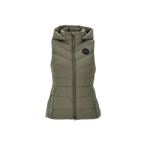 Canada Goose Жилет Женские Оливково-зеленый