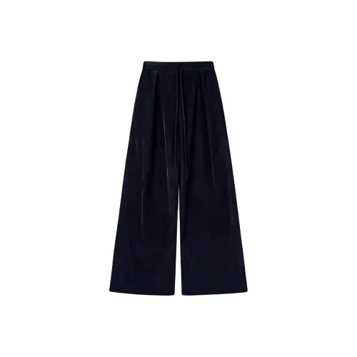 SHUXI Повседневные брюки Женские Фиолетовый Сливовый