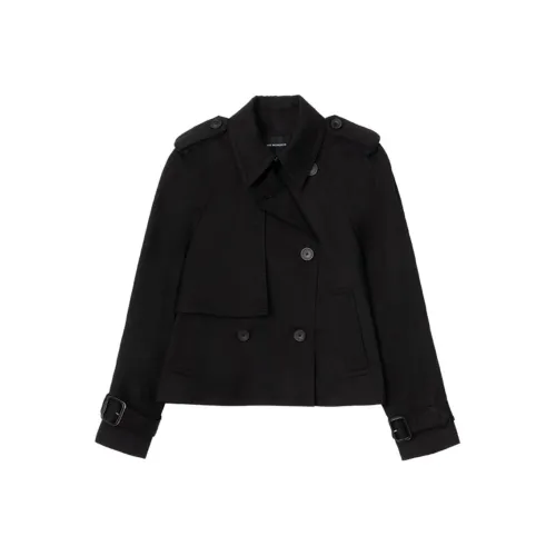CLUB MONACO Тренчкот Женский Черный