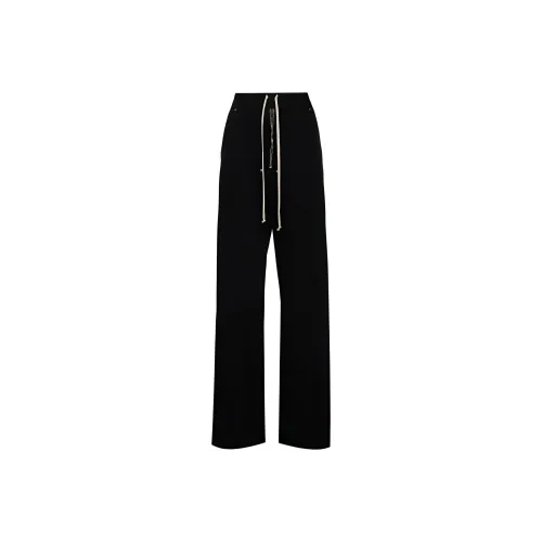 RICK OWENS Черные Женские Повседневные Брюки