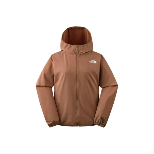 THE NORTH FACE Urban Exploration Водонепроницаемый УФ-защита Защита от солнца Одежда с защитой от ультрафиолета Женская Коричневый