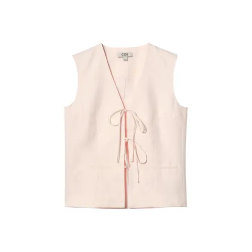 COS Светло-розовые Женские Жилеты