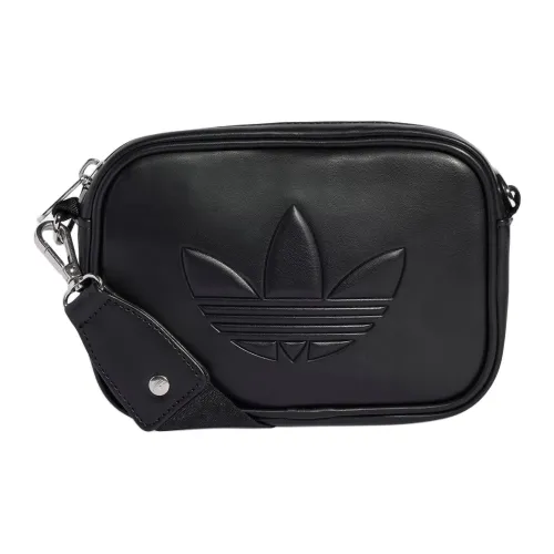 Adidas Originals Полиуретан Квадратная Сумка Сумка через плечо Унисекс Черный