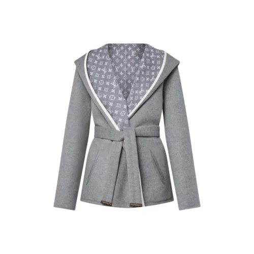 LOUIS VUITTON FW24 Пальто Женское Серое