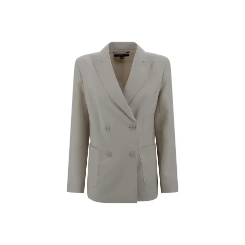 WEEKEND MaxMara Бизнес-костюм Женский Светлый Умбра