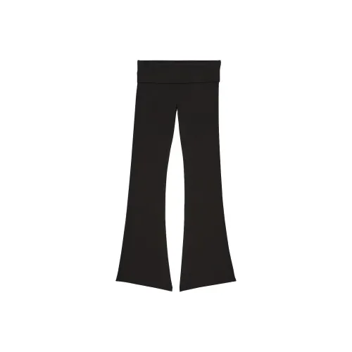 Victoria's Secret Черный SHINE/Угольно-черный Женские Повседневные Брюки