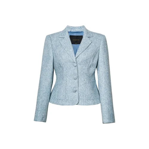 ROEYSHOUSE Бизнес-костюм женский светло-синий