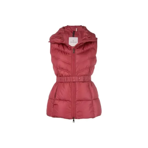 Moncler Красный Женский Пуховый жилет