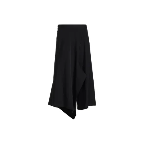 Yohji Yamamoto Черные Женские Повседневные Брюки