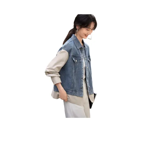 XWI Деним Женские Джинсовые Куртки