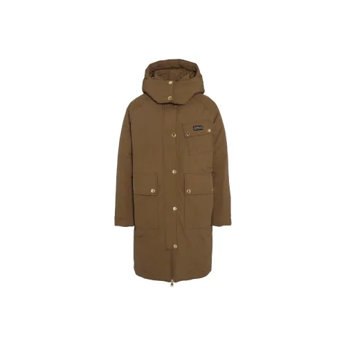 BARBOUR FW24 Пуховая куртка Женская Empire Зеленая