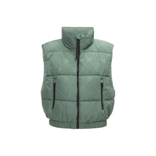 HUGO BOSS Зеленые Женские Жилеты