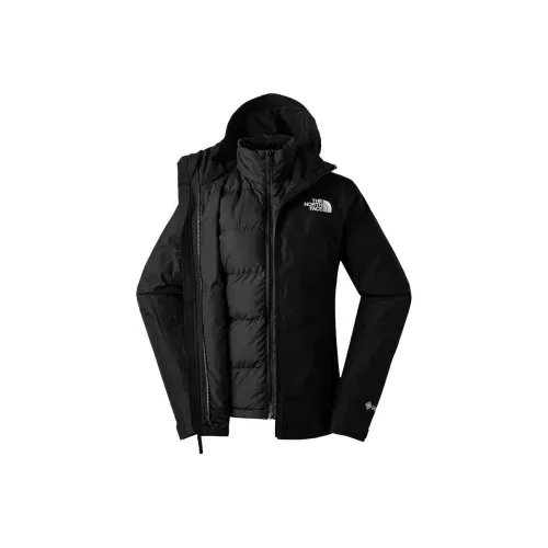 THE NORTH FACE Urban Exploration Водонепроницаемый и Ветрозащитный для сохранения тепла Ветровка Женская Космический черный