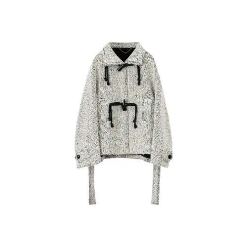 NancyCavally Вельвет Feel Пальто Женское Серый Бежевый