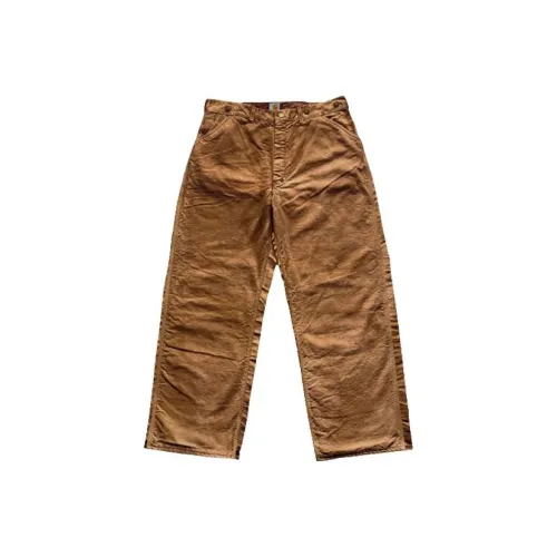 CDG Коричневые Женские Повседневные Брюки