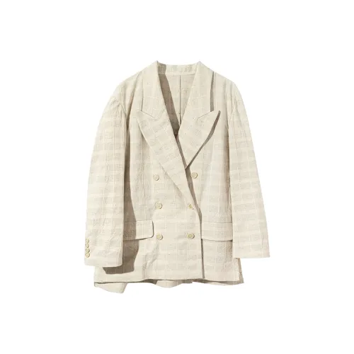 Ouyang Бизнес-костюм женский бежевый цвет Germ