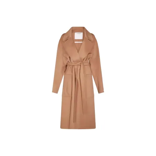 SportMax Верблюжий Женское Пальто