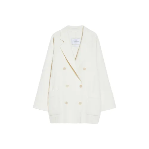 MaxMara Белое Женское Пальто