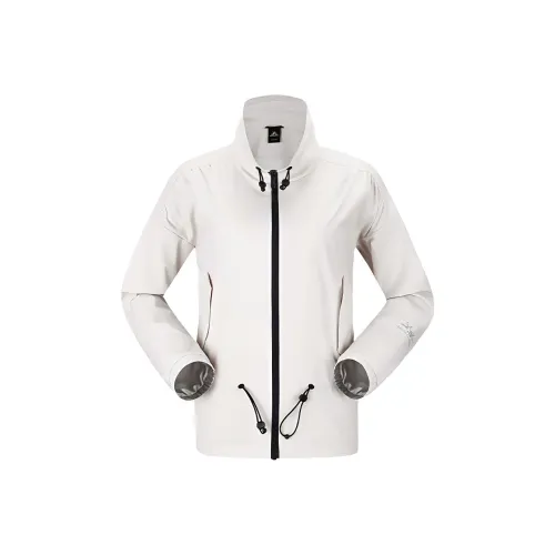 MOBI GARDEN Вода отпугивающая ветровка Женская Белая ткань