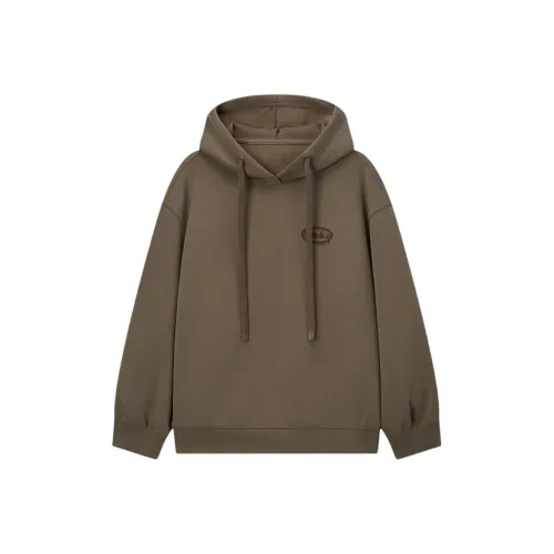 EICHITOO Толстовка Женская Средняя Кофейного Цвета