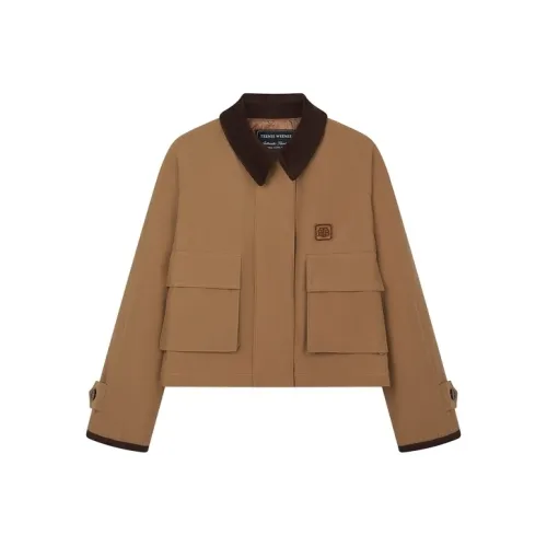 Teenie Weenie Пуховая куртка Женская CAMEL