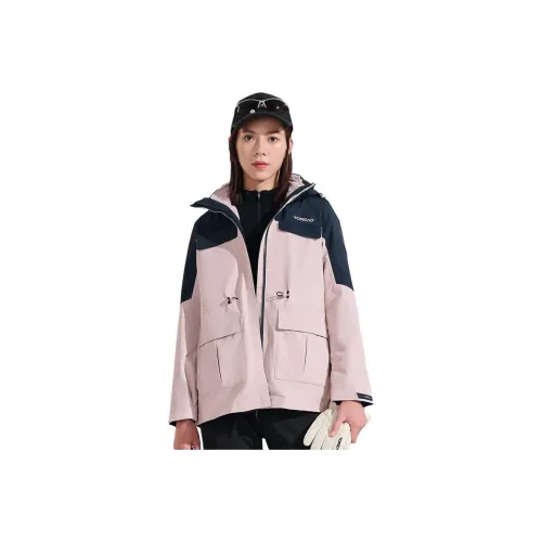 TOREAD Ветрозащитный Устойчивый к истиранию Термический Антистатический Ветровка Женская Керамика Розовый Синий