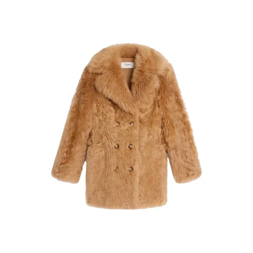 CELINE SS25 Пальто Женское Желтое