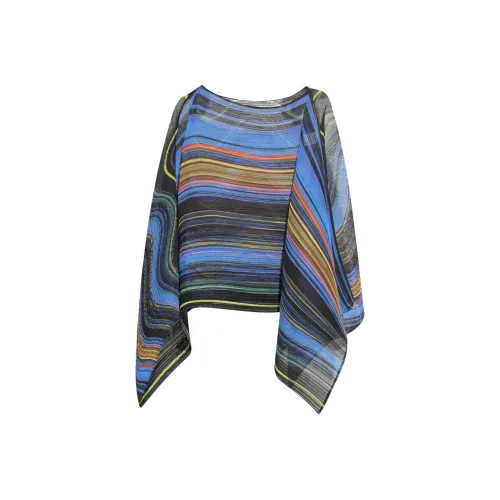 PLEATS PLEASE ISSEY MIYAKE SS25 Плащ Женский Индиго