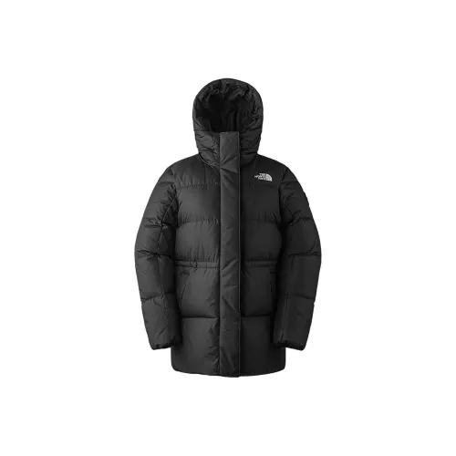 The North Face С наполнителем Пуховые куртки зимние пальто Женские Космический черный