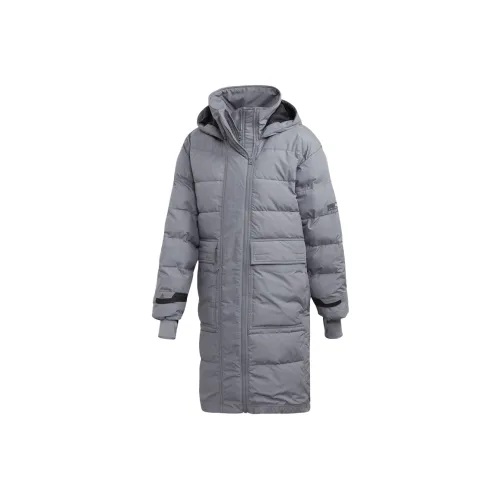 Adidas SMC Пуховая куртка Женская Серого цвета