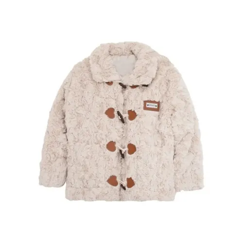 PAIN OR PLEASURE Бархат Feel Пальто Женские Абрикос