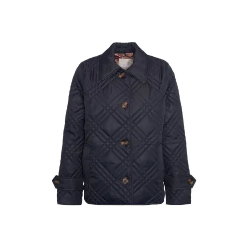 BARBOUR Хлопковый пуховик женский черный