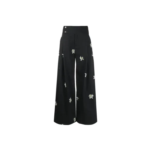 PINKO Черные Женские Повседневные Брюки
