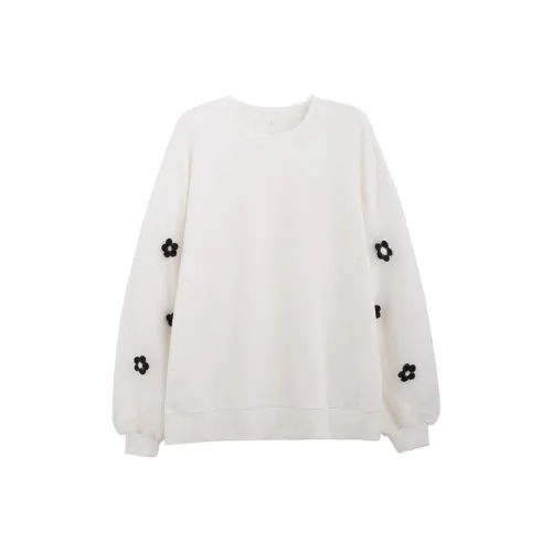 YICHEN Толстовка Женская Белая