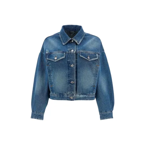 A.P.C Denim Jacket Women's Blue