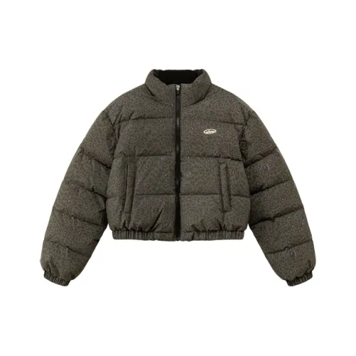 CHUU Черные Женские Объёмные Куртки (Пуфы)