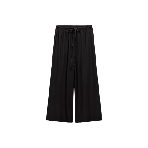 ZARA Черные Женские Повседневные Брюки
