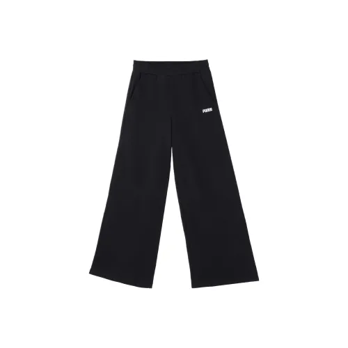 PUMA Черные Женские Повседневные Брюки