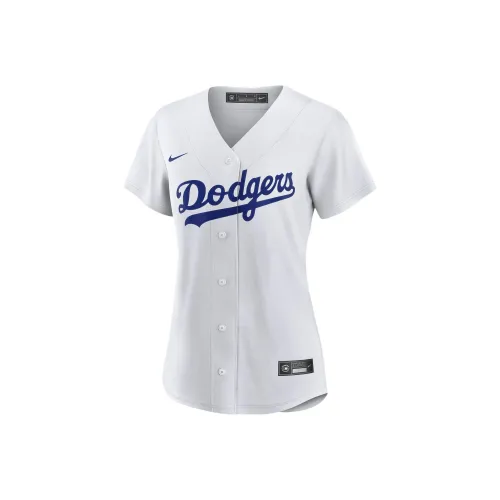 nike x MLB Los Angeles Dodgers FW24 Бейсбольная куртка Женская Белая