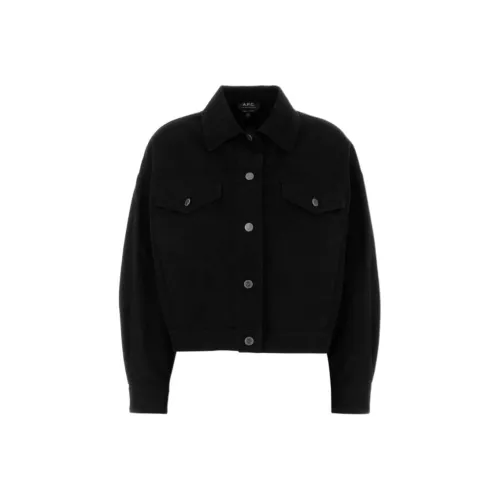 A.P.C. Joint Paragraph Denim Куртка Женская Черная