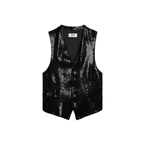 CELINE Черные Женские Жилеты