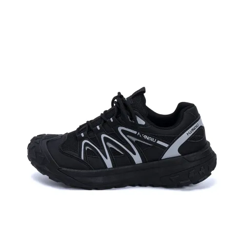 HUANQIU Износостойкий Дышащий Легкий Низкий Топ Кроссовки с Толстой Подошвой Мужские