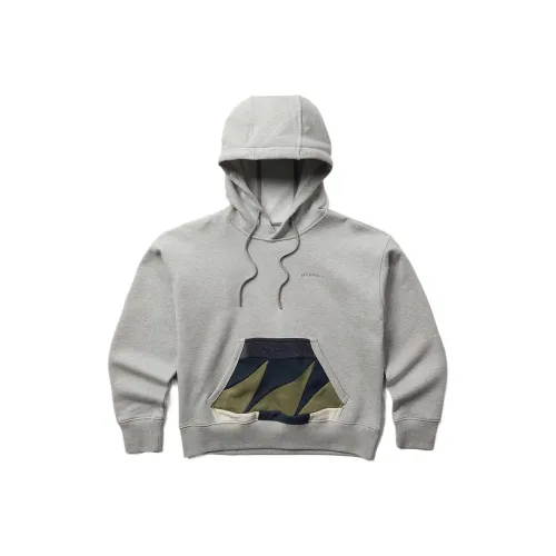 MERRELL Scrap Толстовка Женская Дымчатый Серый