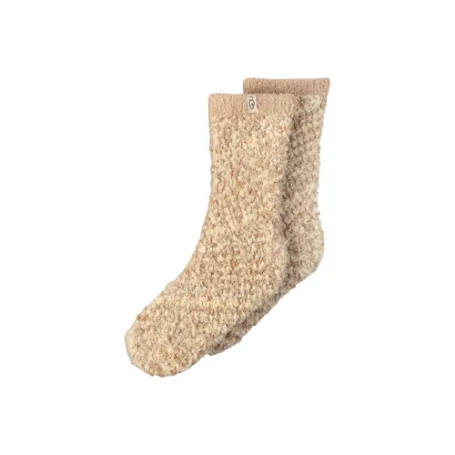 UGG 1 шт Желто-кремовый Женские MID Носки до икры