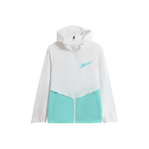 BMAI Дышащая Быстросохнущая Защита от UV Женская Одежда Белый Шторм Сент-Кир Синий