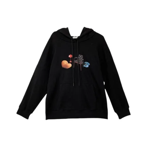 WUPODAMANVZHUANG Толстовка Женская Черная