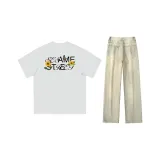 Вересковый серый + Грязно-желтый