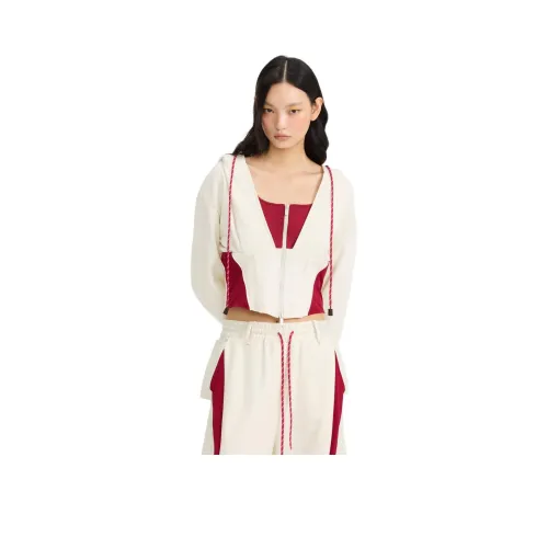 RE'VAN Cropped Coat Unisex Ecru RE'VAN Укороченное пальто унисекс экрю