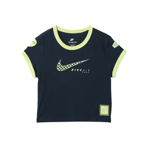 Nike Club SS25 T-Shirt Женская Морской Синий