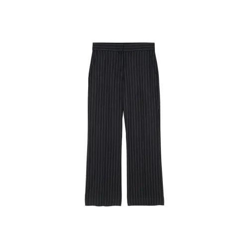 MSGM Темно-синие Женские Повседневные Брюки
